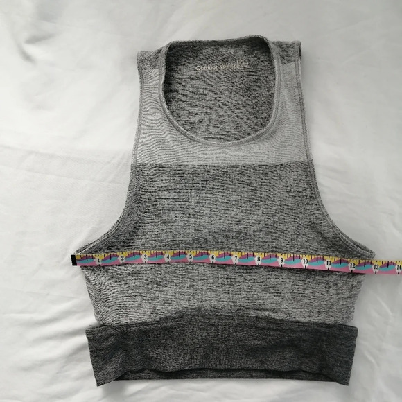 Outdoor Voices Splashback Colourblock Crop  Tank with Back Cut Out XS - Picture 14 of 16